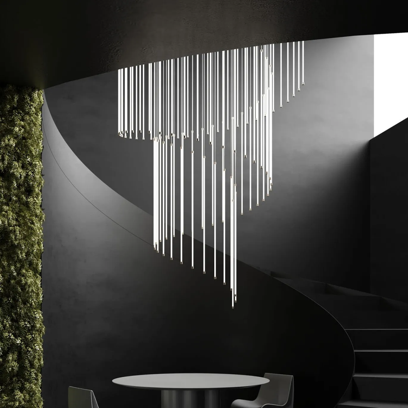 Lampadario in Vetro The Line 16
