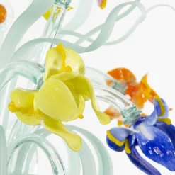 Lampadario Iris multicolore