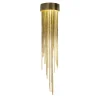 LAMPADARIO JOYSTAR IN OTTONE NATURALE - FLAIR EDITION MADE BY NSL