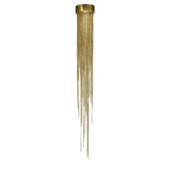 LAMPADARIO JOYSTAR IN OTTONE NATURALE - FLAIR EDITION MADE BY NSL