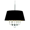 Lampadario Juliette 815 a 6 luci in cromo di Michele Bönan