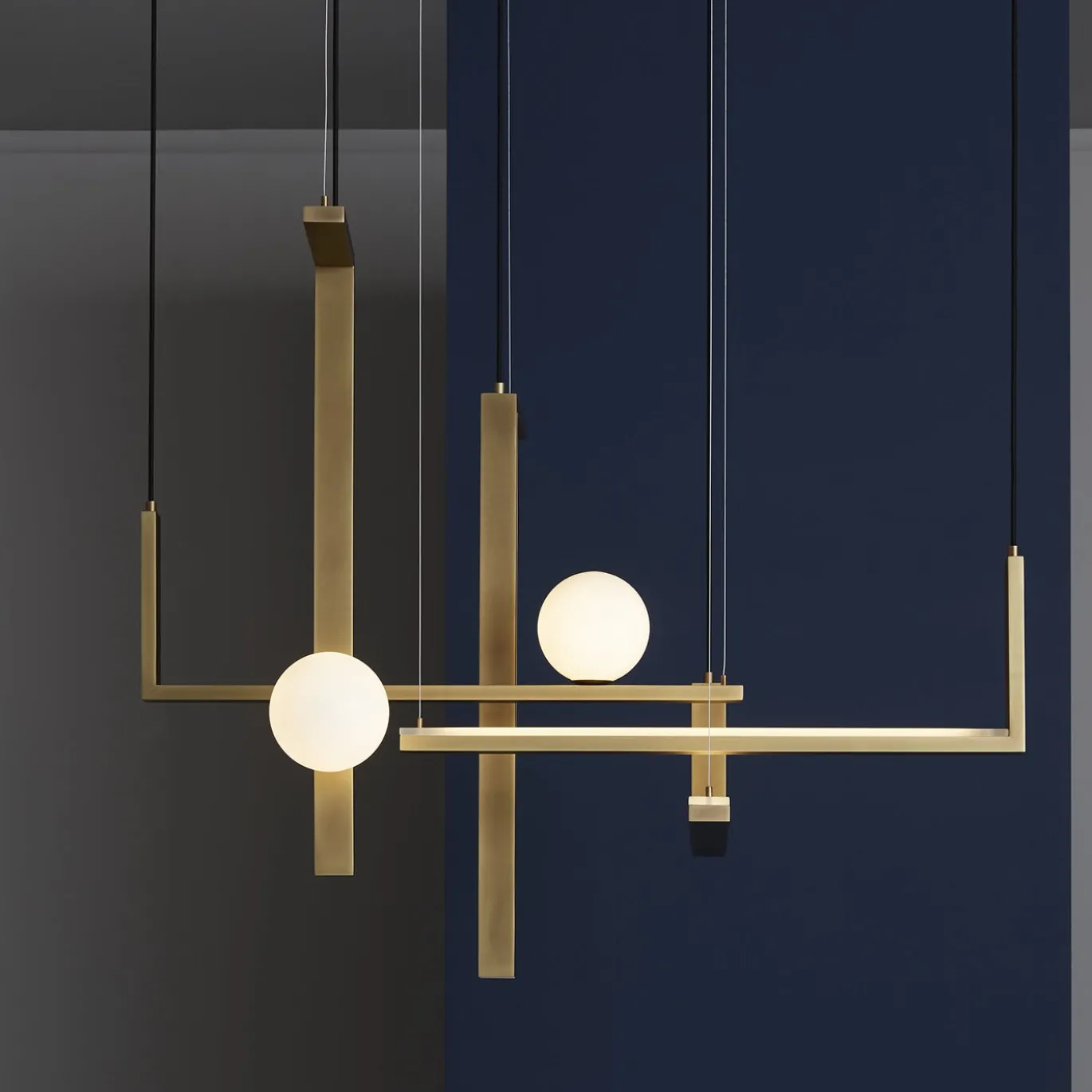 Lampadario Less 5