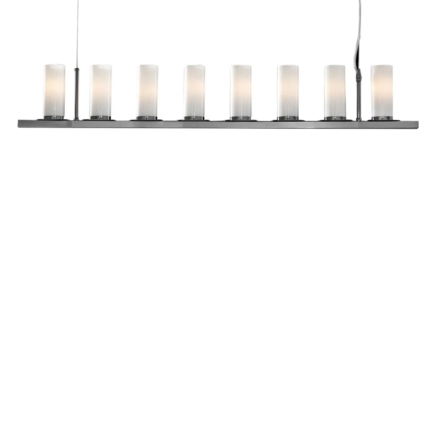 Lampadario lineare nero Roxanne