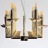 Lampadario METROPOLITAN in oro