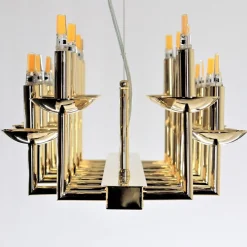 Lampadario METROPOLITAN in oro