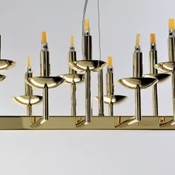 Lampadario METROPOLITAN in oro