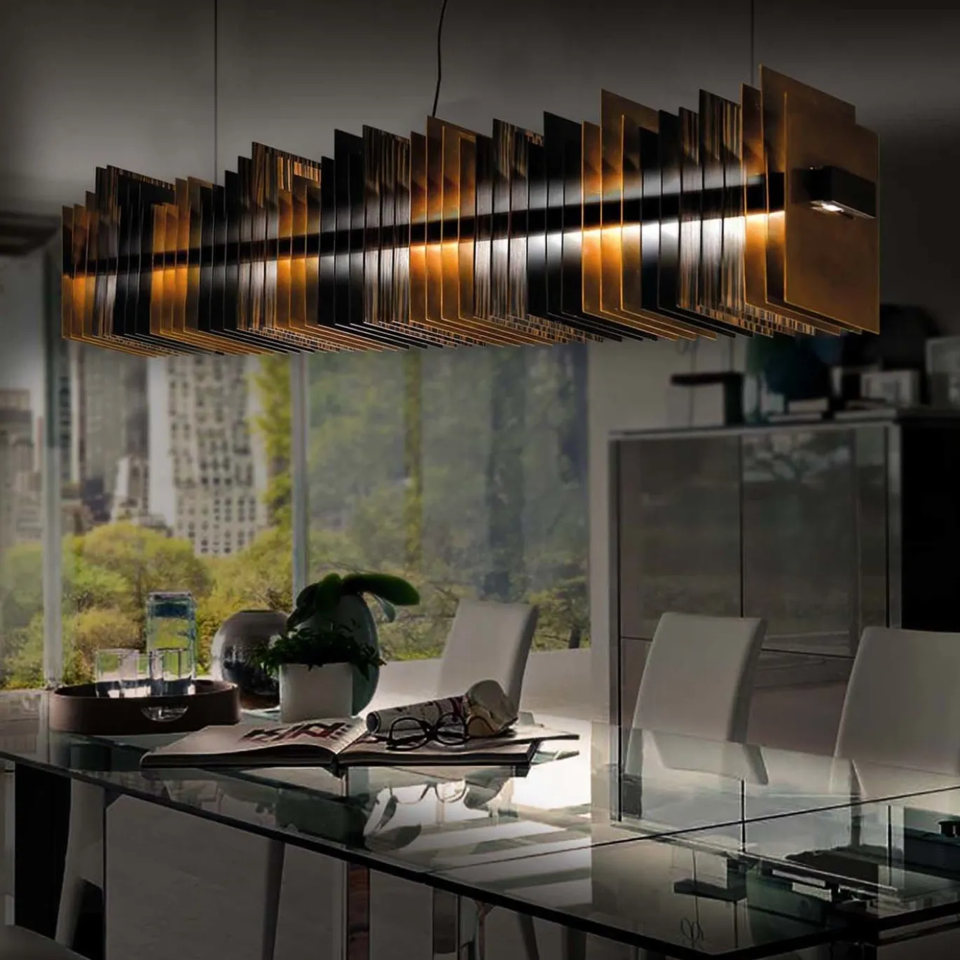 Lampadario Mokum 120 di Grand Johnson