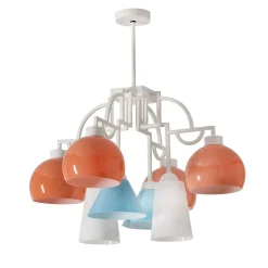 Lampadario Mya Pop in Vetro Multicolore
