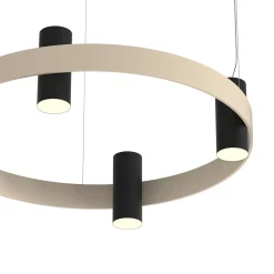Lampadario Nastro Beige