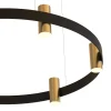 Lampadario Nastro Nero