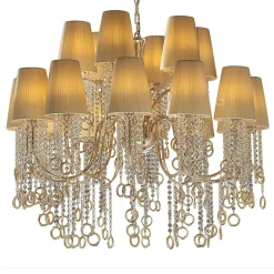 Lampadario Nina a 18 luci