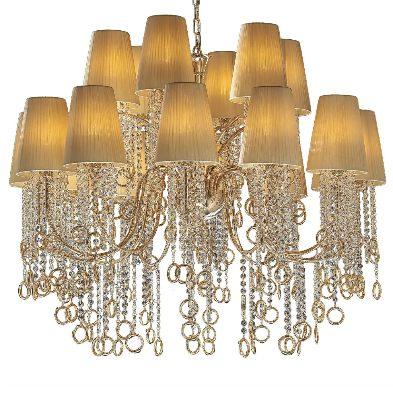 Lampadario Nina a 18 luci