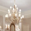 Lampadario Oro Romano