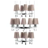 Lampadario Ottagono 24 luci