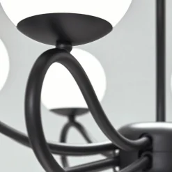Lampadario Papillon 7207/8 nero di Matteo Zorzenoni