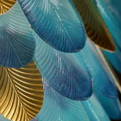 Lampadario Peacock Medium Blue