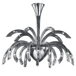 Lampadario Phoenix grigio a 15 luci