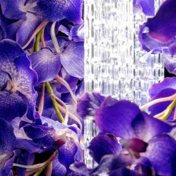 Lampadario quadrato Flower Power Vanda