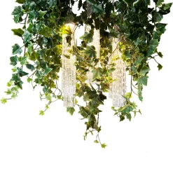 Lampadario quadrato grande Flower Power Ivy