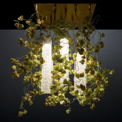 Lampadario quadrato grande Physalis Flower Power
