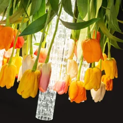 Lampadario quadrato Tulipano Flower Power