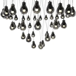 Lampadario Rain a 45 luci