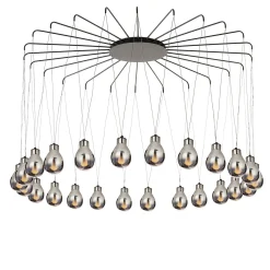 Lampadario Rain a 24 luci