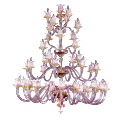 Lampadario rosa Magnolia