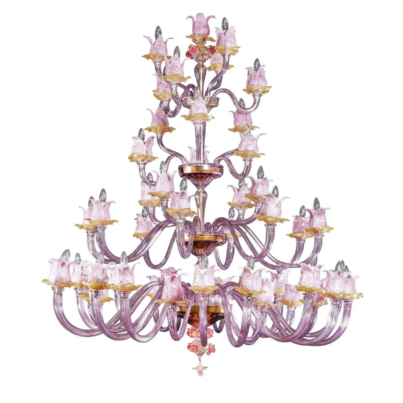 Lampadario rosa Magnolia