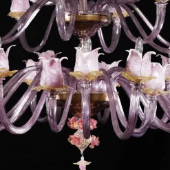 Lampadario rosa Magnolia