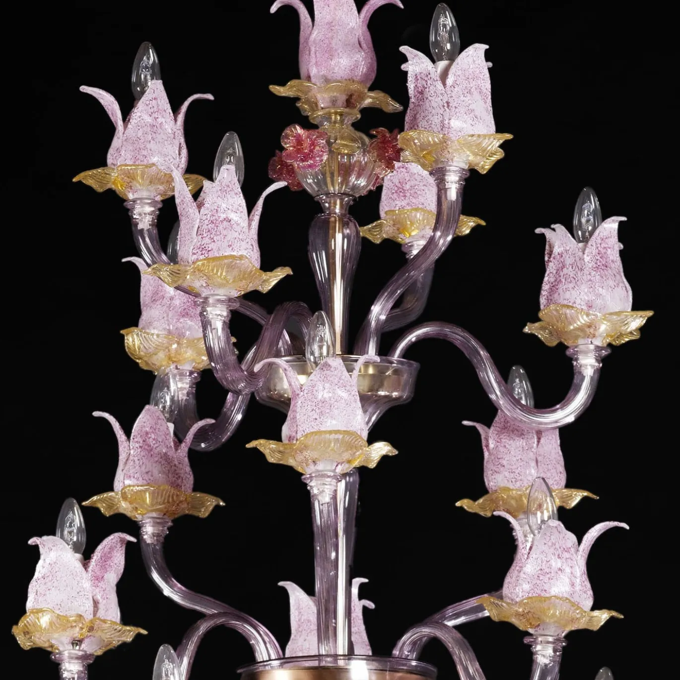 Lampadario rosa Magnolia