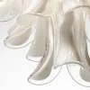 Lampadario rotondo a foglie