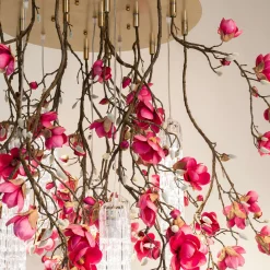 Lampadario rotondo Flower Power Magnolia