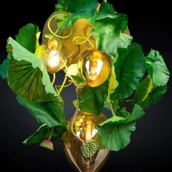 Lampadario rotondo Flower Power Lotus Dichondra