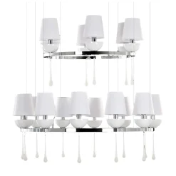 Lampadario Sinfonia a 18 luci