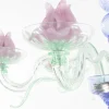 Lampadario Spring in Vetro Blu