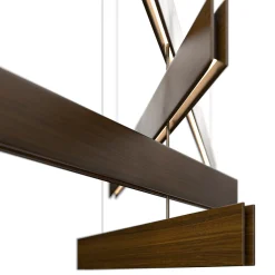 Lampadario Stecca di Massimo Castagna