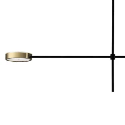 Lampadario Tambù Double Delux in Acciaio Nero