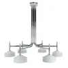 Lampadario Velia M364 a 6 luci in cromo