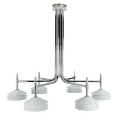 Lampadario Velia M364 a 6 luci in cromo