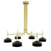 Lampadario Velia M364 a 6 luci in ottone satinato