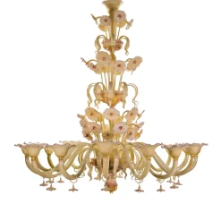 Lampadario Violante Ambra