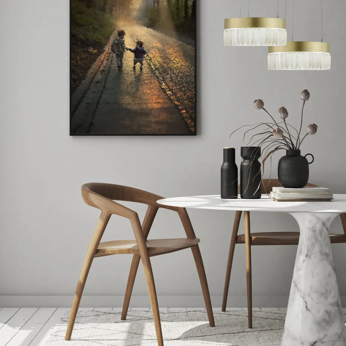 Lampadario Way 30