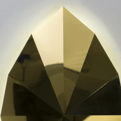 Lampada scudo a geometria sacra