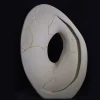 Lampada scultura in pietra di Kintsugi Lecce #1