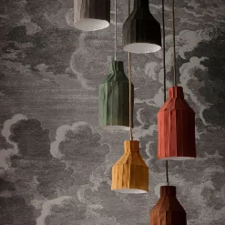 Lampada Sufi Corteccia E17/Antracite