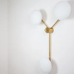 Lampada Triennale in ottone