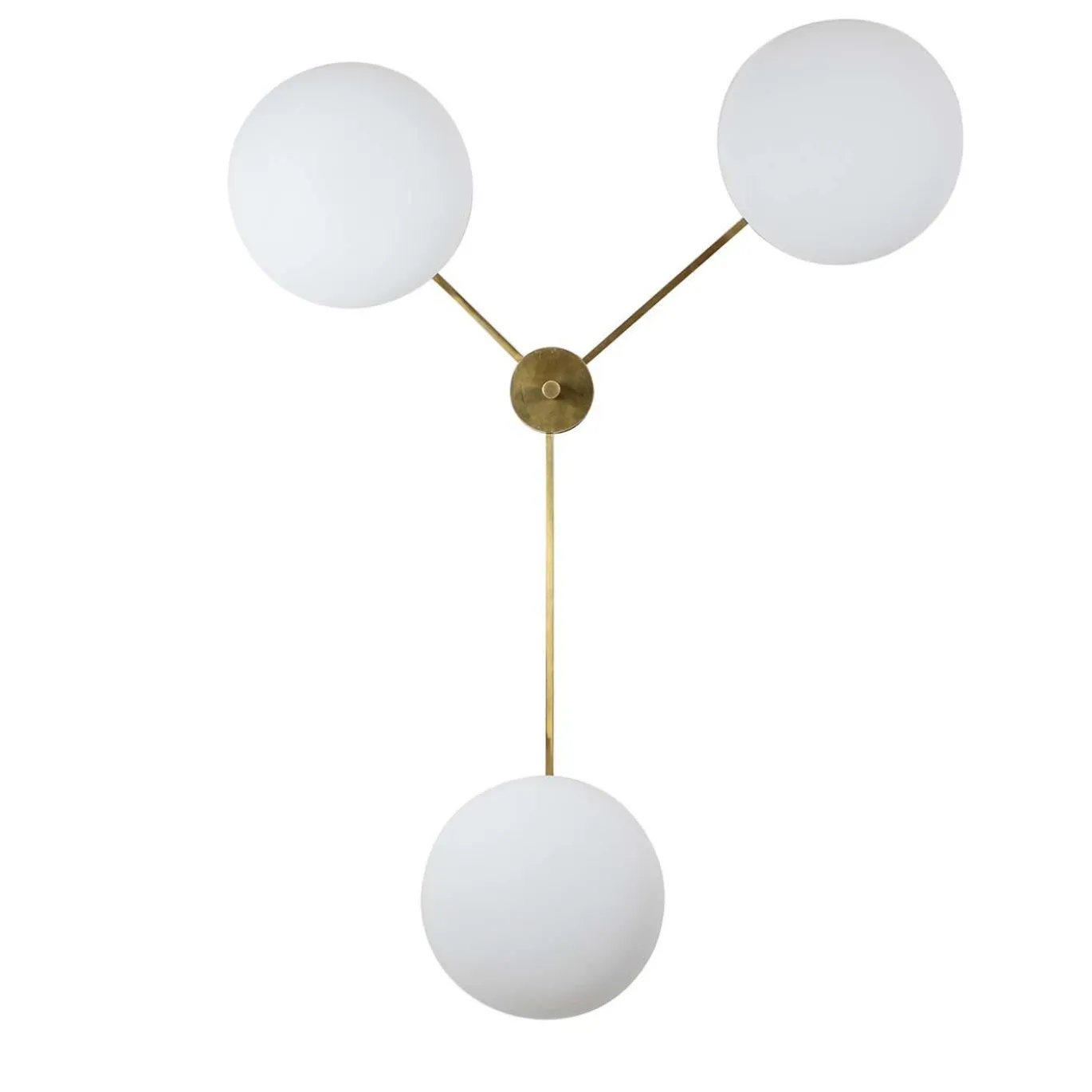 Lampada Triennale in ottone