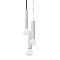 Lampade a sospensione Ila Maxi Trio Avorio