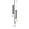 Lampade a sospensione Ila Maxi Trio Grigie